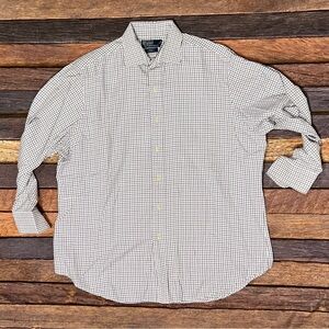 Polo Ralph Lauren Regent Checkered Long Sleeve Button Down Shirt Classic Fit